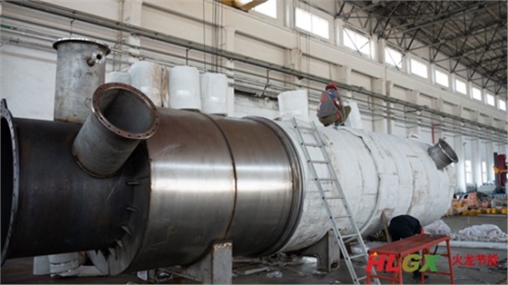 竹屑連續(xù)式炭化爐保溫