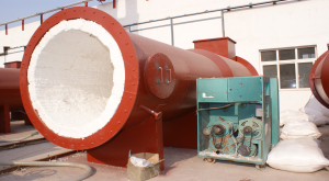 山東天力熱風(fēng)爐陶瓷纖維噴涂料、模塊安裝施工