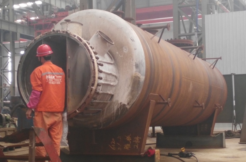 烏蘭集團240萬噸尿素項目設備耐火襯里施工